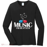 Music Is My Medicine Women's Long Sleeve Shirt thumb 0
