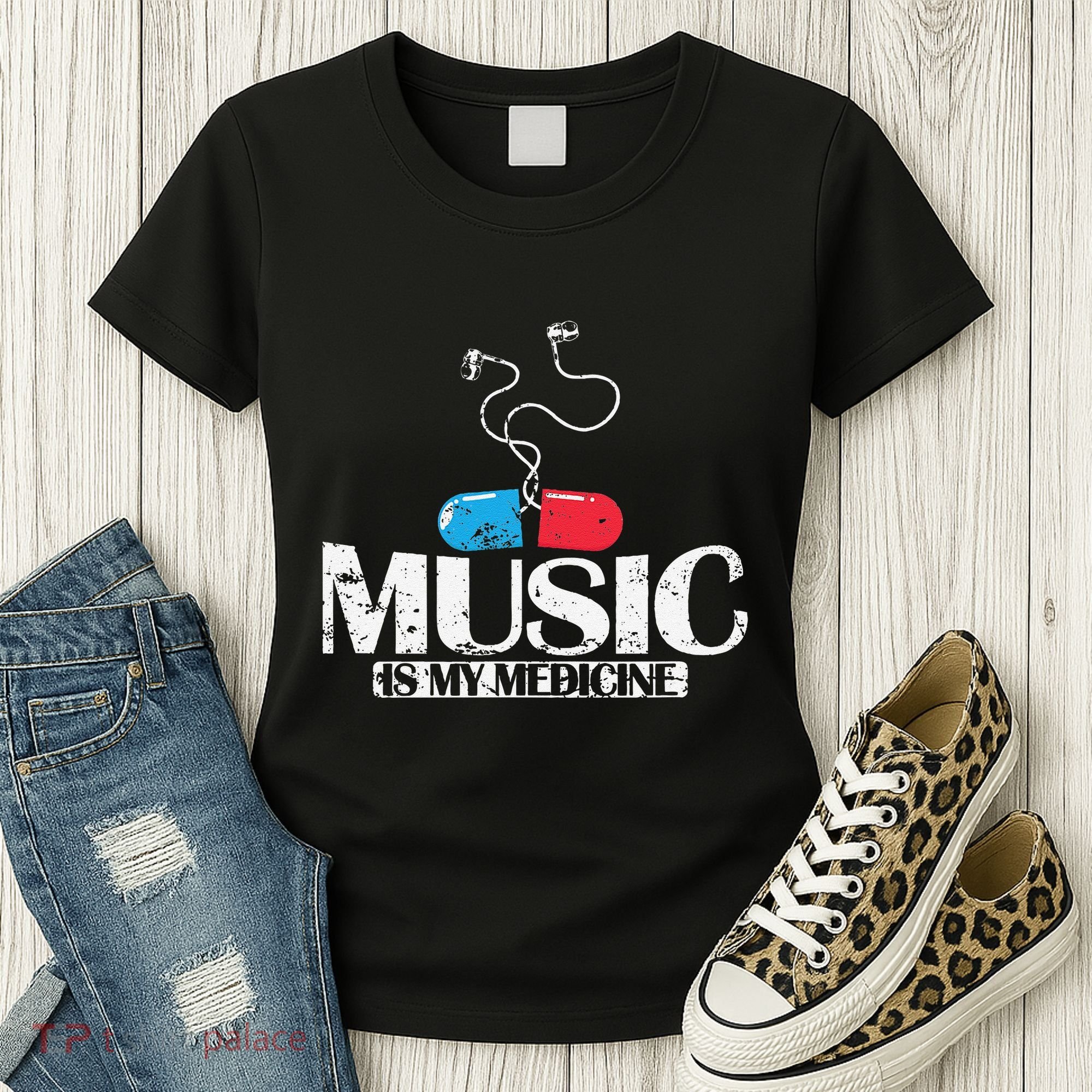 Music Is My Medicine Women's T-Shirt