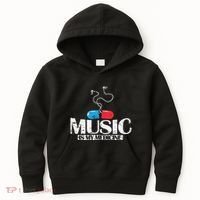 Music Is My Medicine Kids Hoodie thumb 0