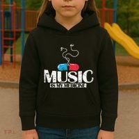 Music Is My Medicine Kids Hoodie thumb 3