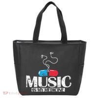 Music Is My Medicine Tote Bag thumb 0