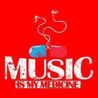 Music Is My Medicine Santa Hat thumb 1