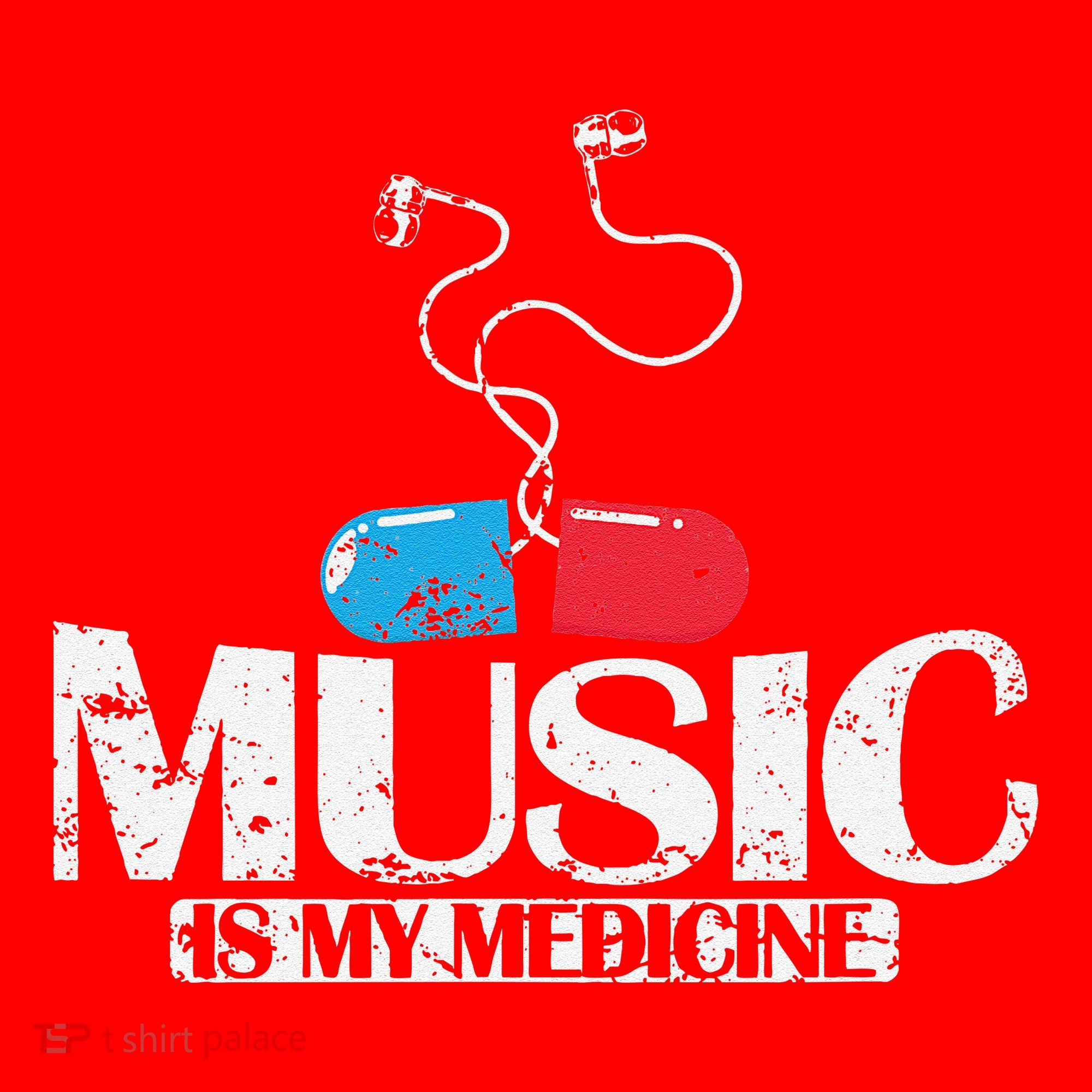 Music Is My Medicine Santa Hat