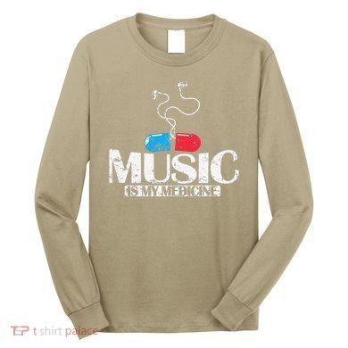 Music Is My Medicine Long Sleeve Shirt