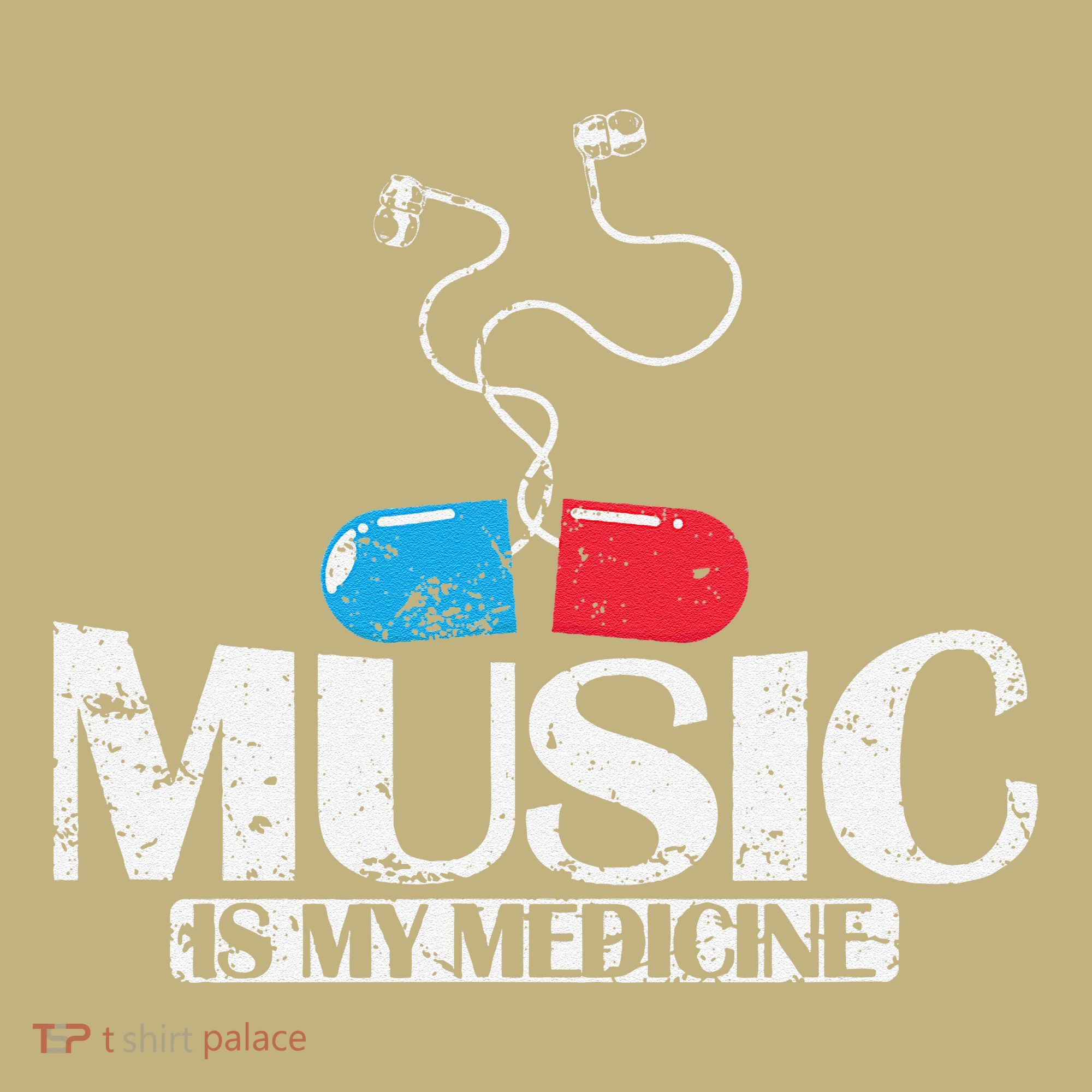 Music Is My Medicine Button