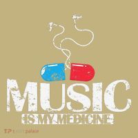 Music Is My Medicine Kids T-Shirt thumb 2