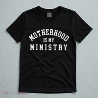 Motherhood Is My Ministry Christian T-Shirt thumb 5