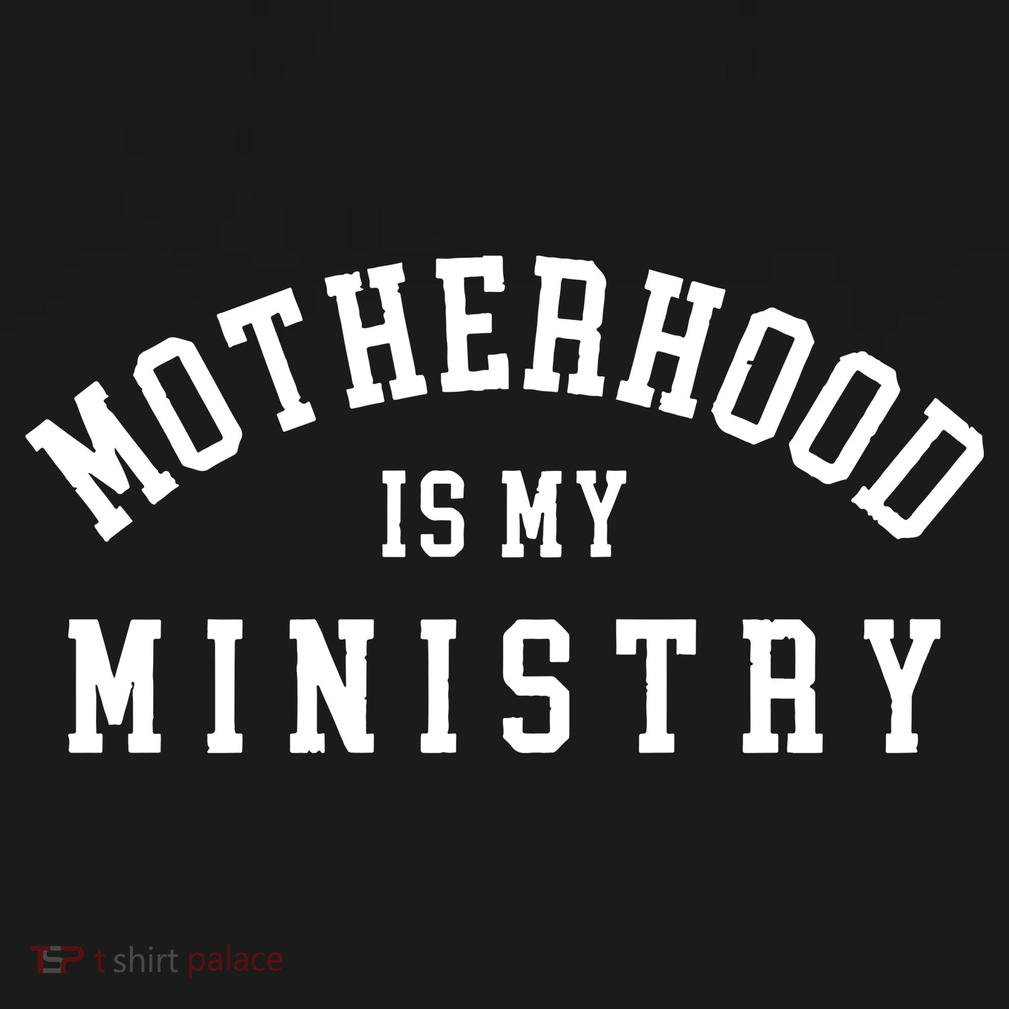 Motherhood Is My Ministry Christian Baby Bodysuit