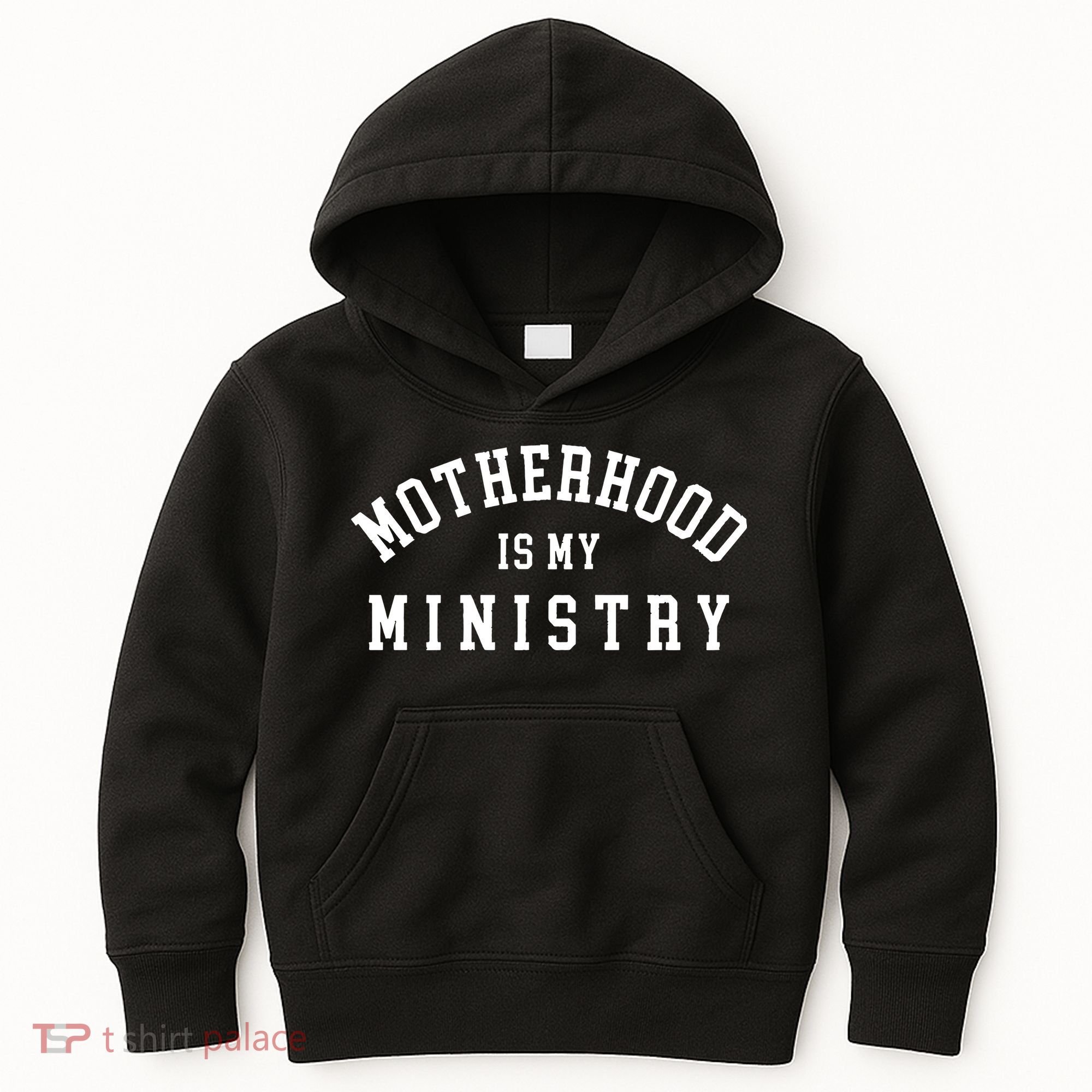 Motherhood Is My Ministry Christian Kids Hoodie