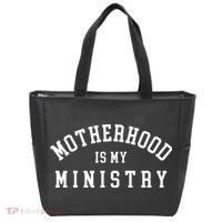 Motherhood Is My Ministry Christian Tote Bag thumb 0