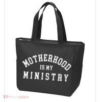 Motherhood Is My Ministry Christian Tote Bag thumb 3