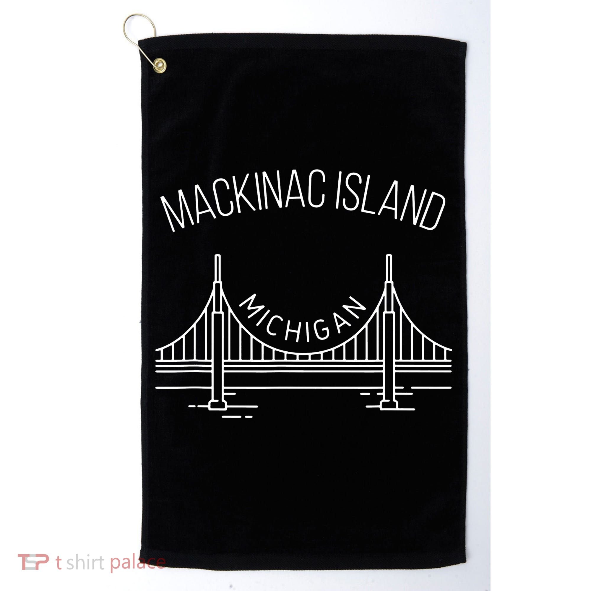Mackinac Island Michigan Golf Towel