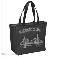 Mackinac Island Michigan Tote Bag thumb 2
