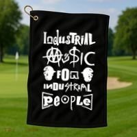 Museum Industrial Music For Industrial People Golf Towel thumb 1