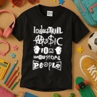 Museum Industrial Music For Industrial People Kids T-Shirt thumb 3