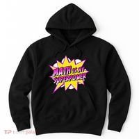 Math Is My Superpower Superhero Comic Algebra Lover Hoodie thumb 0