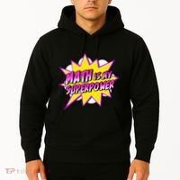 Math Is My Superpower Superhero Comic Algebra Lover Hoodie thumb 2