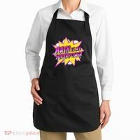 Math Is My Superpower Superhero Comic Algebra Lover Apron thumb 2