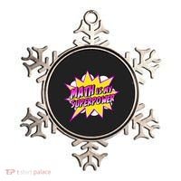 Math Is My Superpower Superhero Comic Algebra Lover Ornament thumb 0