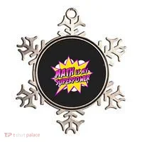 Math Is My Superpower Superhero Comic Algebra Lover Ornament thumb 0