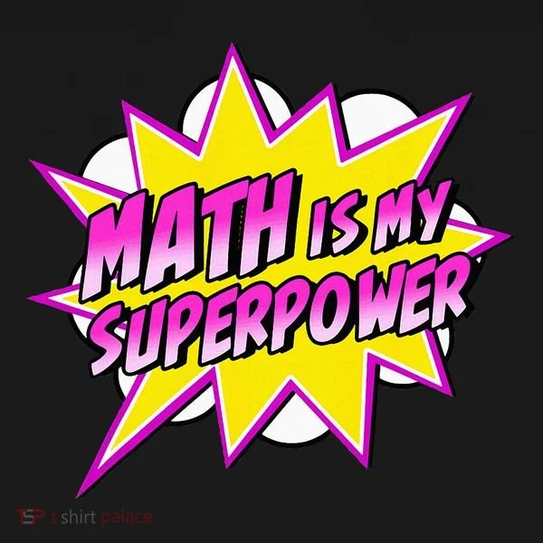 Math Is My Superpower Superhero Comic Algebra Lover Ornament