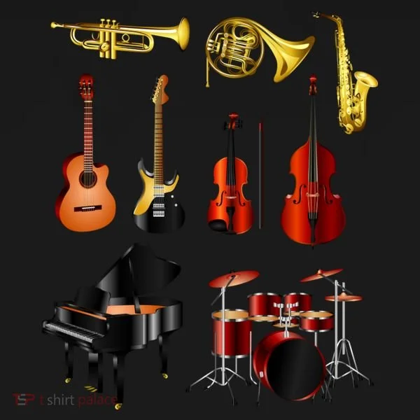 Musical Instruments Doggie Tank