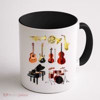 Musical Instruments Coffee Mug thumb 1