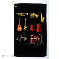 Musical Instruments Golf Towel thumb 0