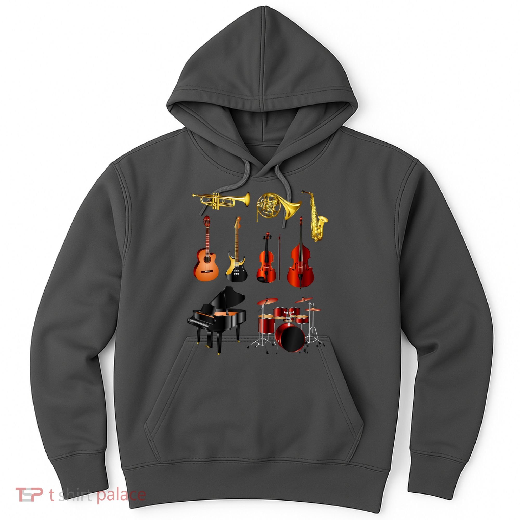 Musical Instruments Hoodie