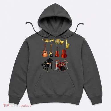 Musical Instruments Hoodie