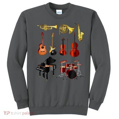 Musical Instruments Sweatshirt