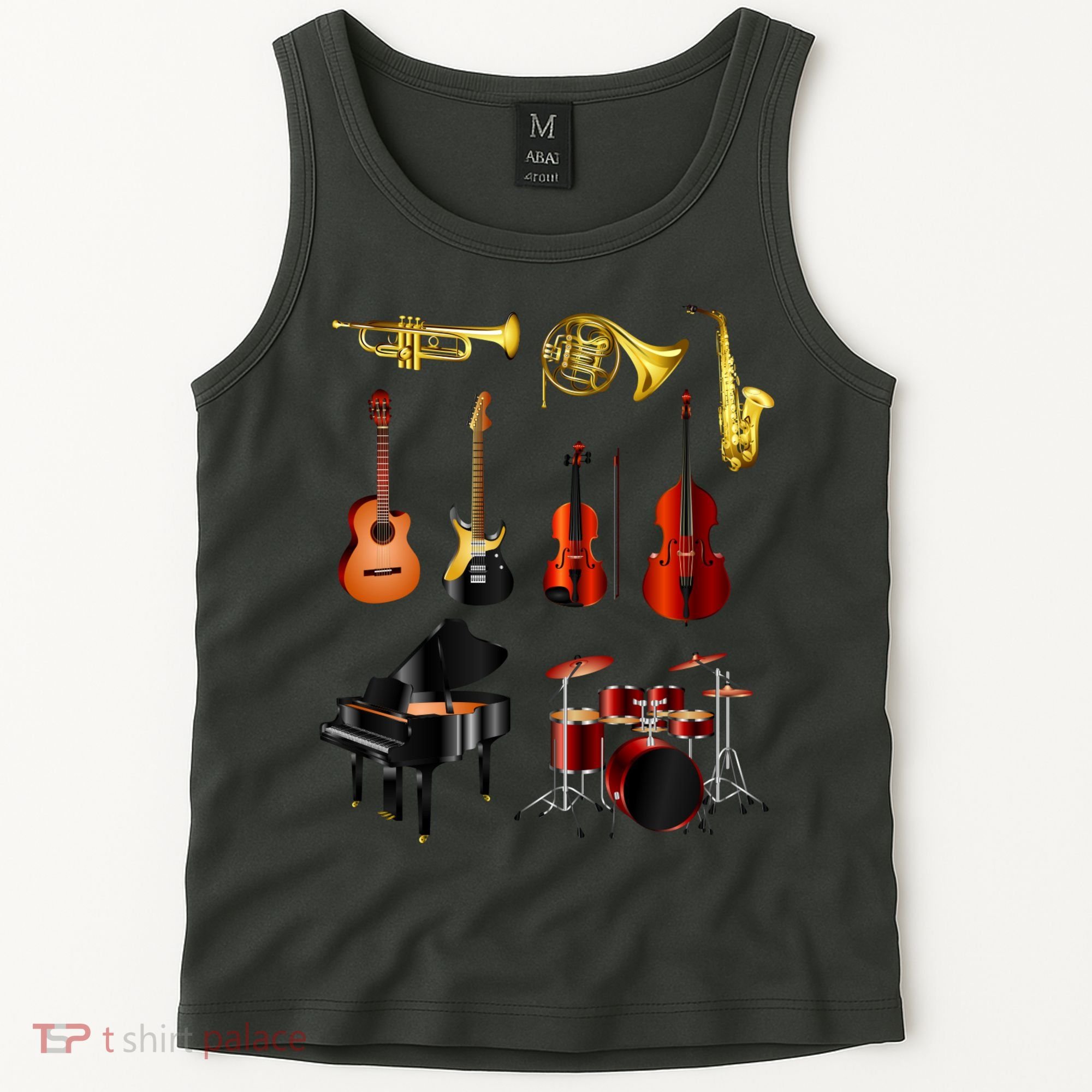 Musical Instruments Tank Top