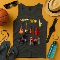 Musical Instruments Tank Top thumb 4