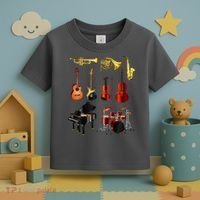 Musical Instruments Toddler T-Shirt thumb 3
