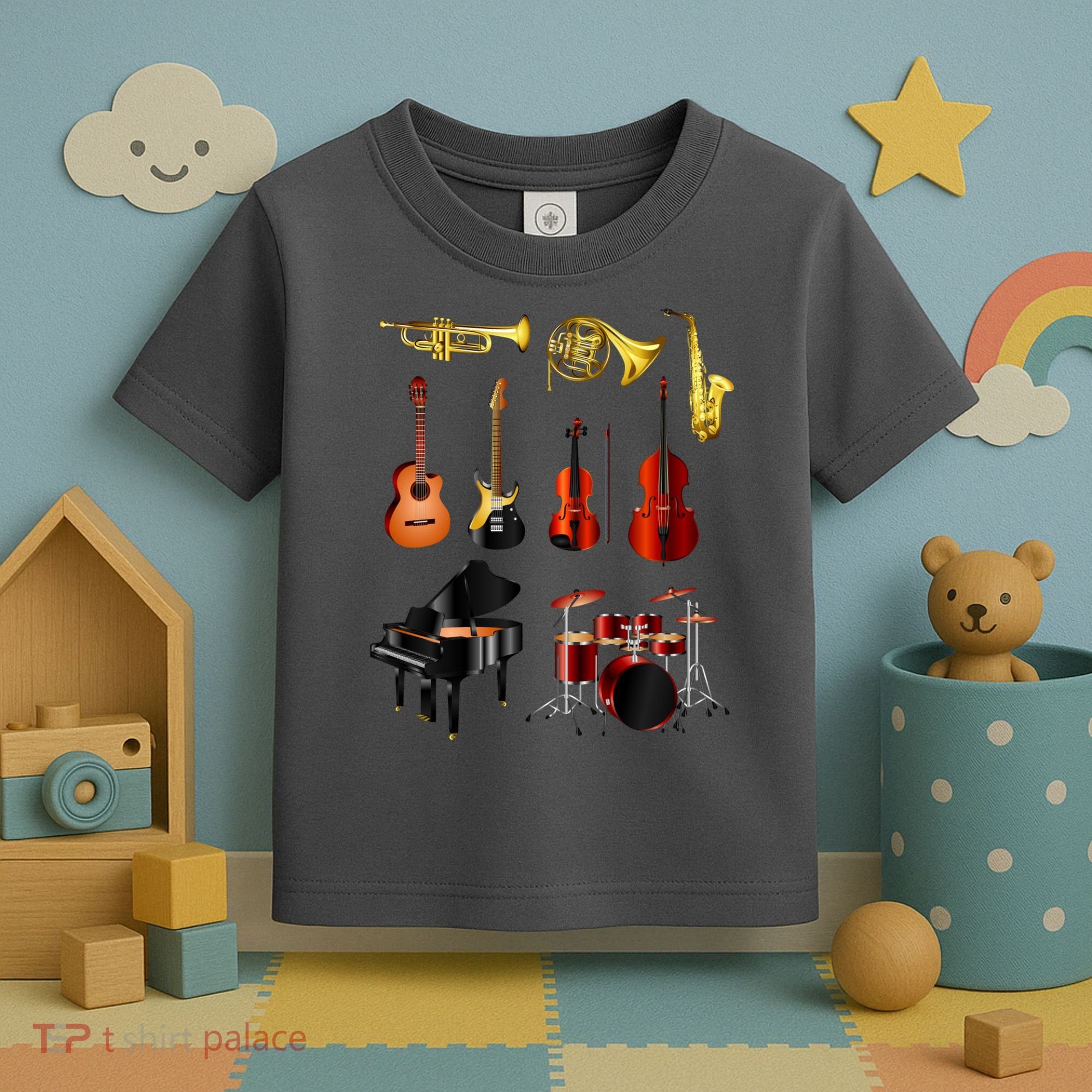 Musical Instruments Toddler T-Shirt