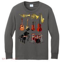 Musical Instruments Kids Long Sleeve Shirt thumb 0