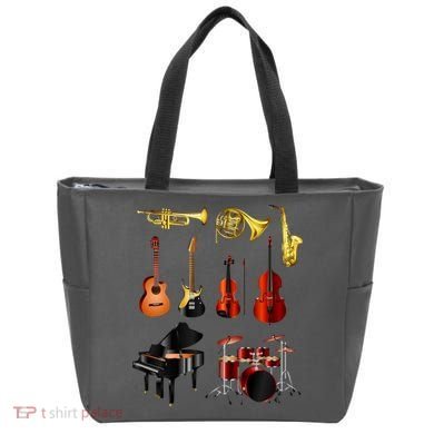 Musical Instruments Tote Bag
