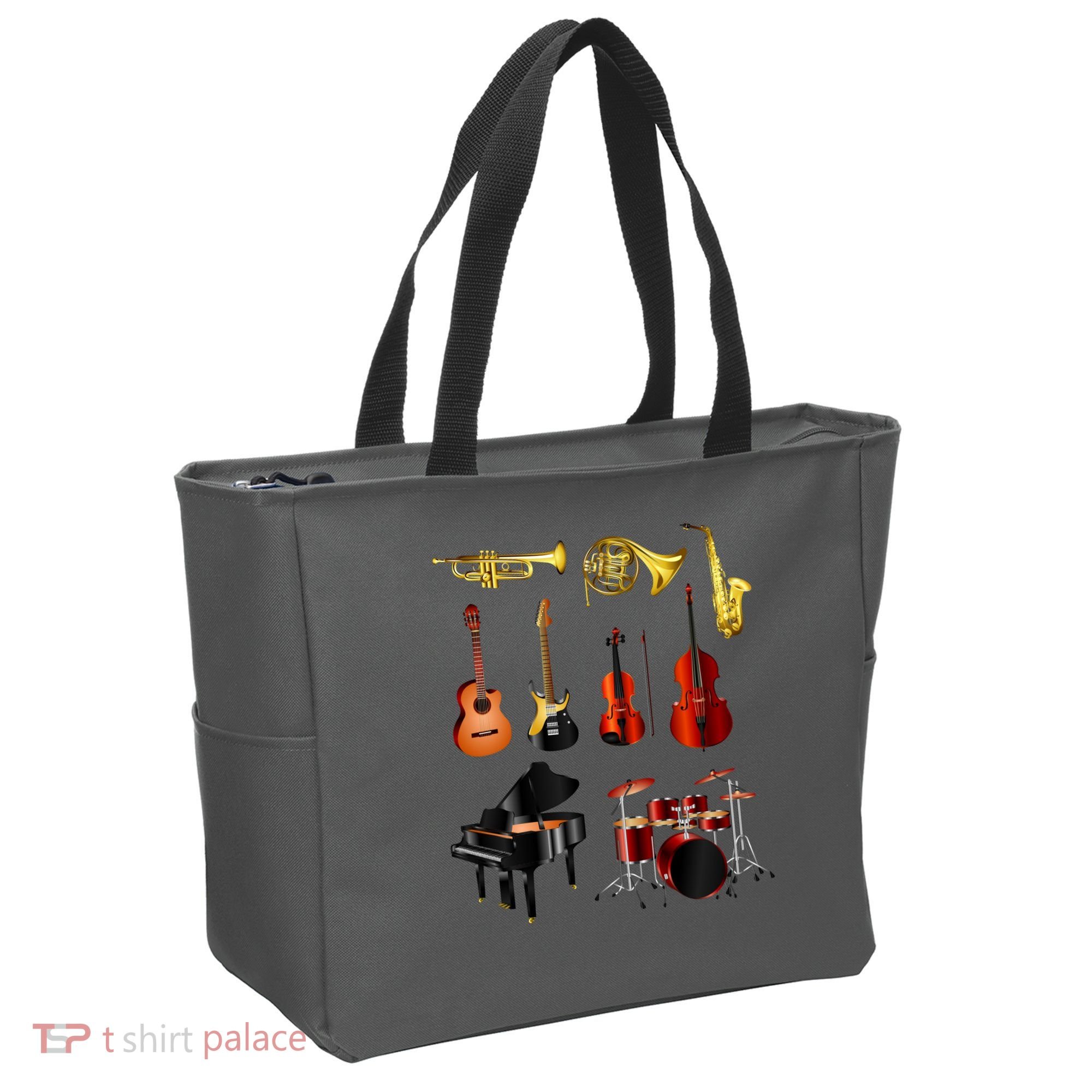 Musical Instruments Tote Bag