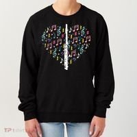 Musical Instruments Music Notes Lover Flute Women's Sweatshirt thumb 0