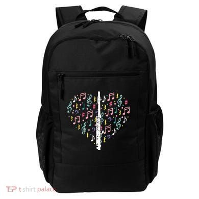 Musical Instruments Music Notes Lover Flute Backpack