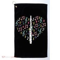Musical Instruments Music Notes Lover Flute Golf Towel thumb 0