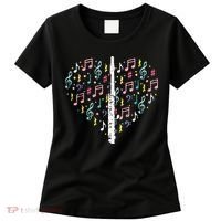 Musical Instruments Music Notes Lover Flute Women's T-Shirt thumb 0