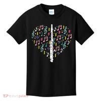 Musical Instruments Music Notes Lover Flute Kids T-Shirt thumb 0