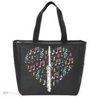 Musical Instruments Music Notes Lover Flute Tote Bag thumb 0