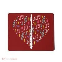 Musical Instruments Music Notes Lover Flute Mousepad thumb 0