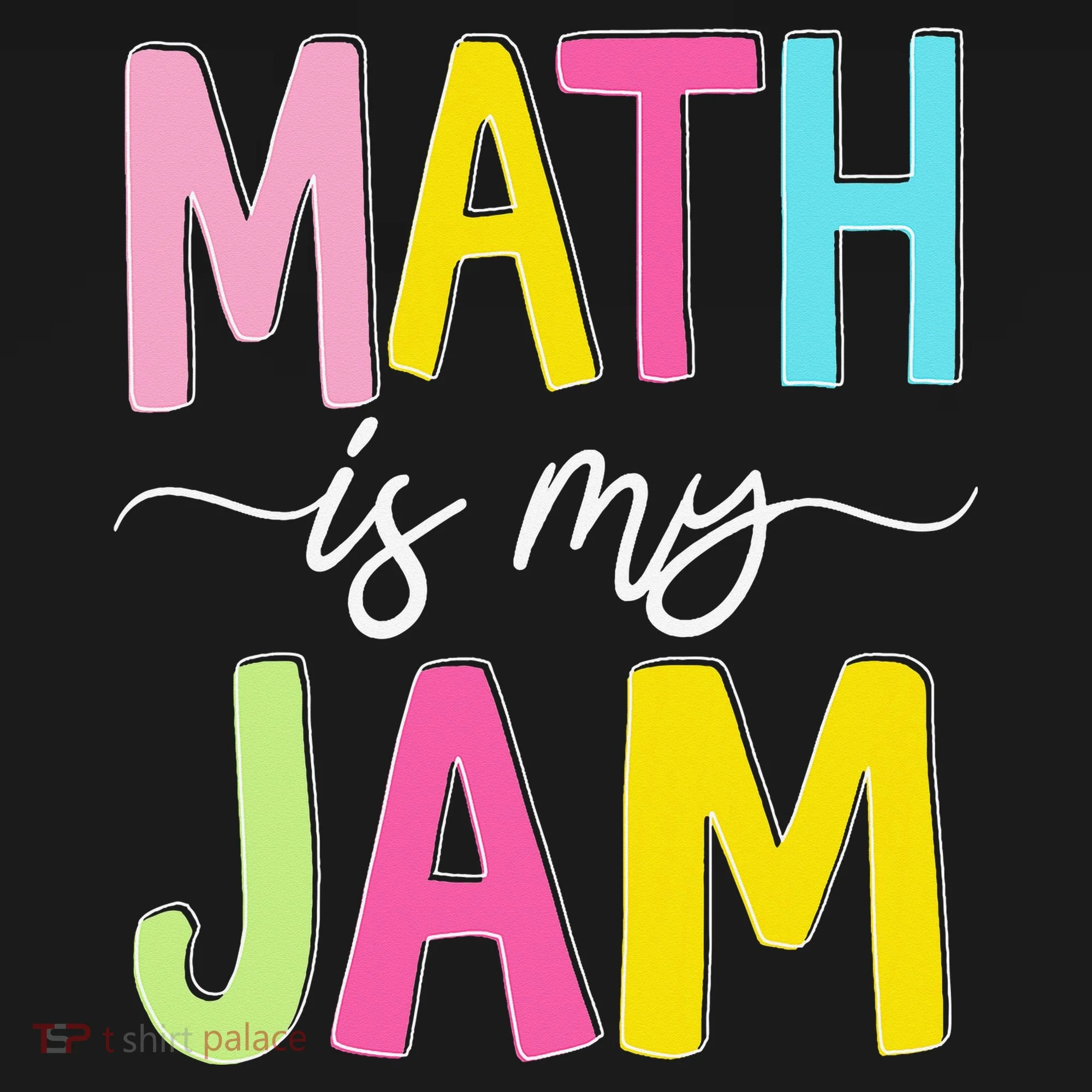 Math Is My Jam Mathematics Math Teacher Professor Math Doggie Tank
