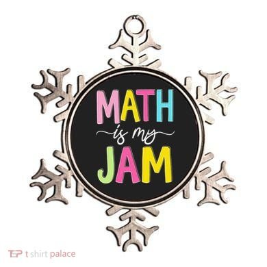 Math Is My Jam Mathematics Math Teacher Professor Math Ornament