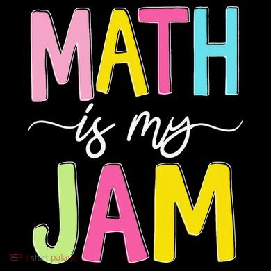 Math Is My Jam Mathematics Math Teacher Professor Math Women's T-Shirt