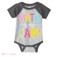Math Is My Jam Mathematics Math Teacher Professor Math Infant Baby Jersey Bodysuit thumb 0