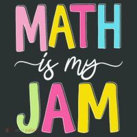 Math Is My Jam Mathematics Math Teacher Professor Math Infant Baby Jersey Bodysuit thumb 2
